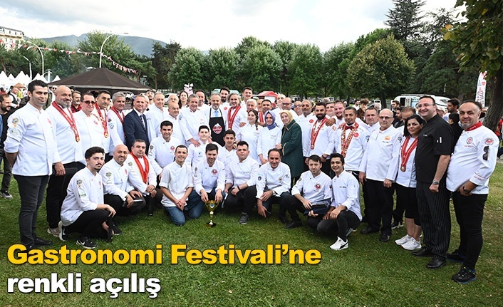 Gastronomi Festivali’ne renkli açılış